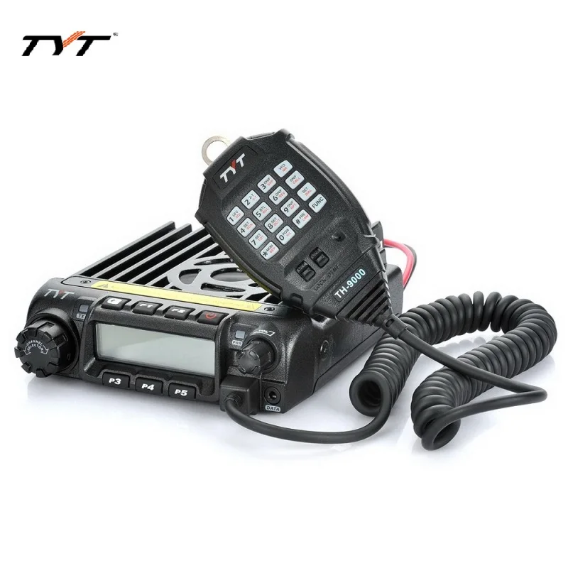 TYT TH9000D Plus Mobile Radio 50W 200CH 144/220/440 Mhz Noise Cancellation CTCSS DCS Scrambler Car Truck Driving Travel Intercom