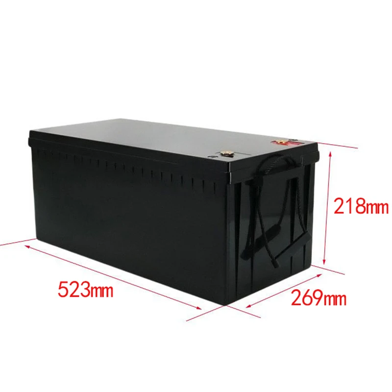 48v 100AH lithium lifepo4 battery with BMS for tricycle golf cart inverter Solar energy storage scooter + 10A charger