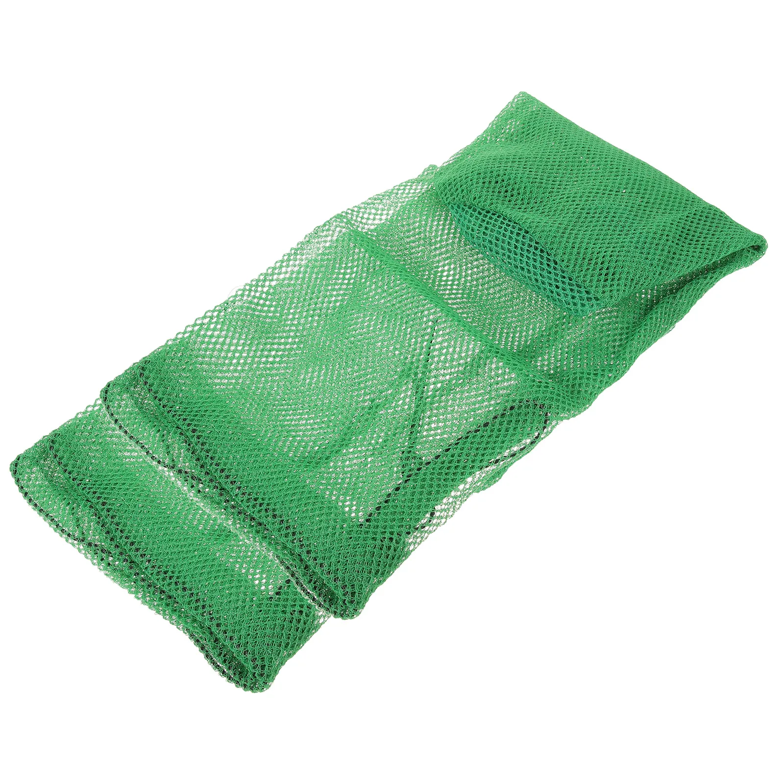 

2pcs Portable Fishing Net Bag Small Mesh Lightweight Foldable Fish Storage Nets Drawstring Quick Dry Nylon Durable Reusable