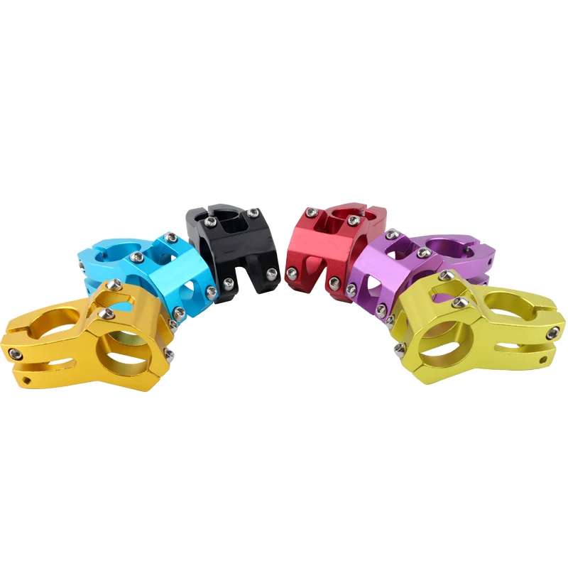 2026 الجبلية الجذعية 45 مللي متر دراجة هوائية جبلية المقود الناهض 31.8 قوة قصيرة دراجة جسر مقبض الأنابيب الحلق مسبقا الدراجات الإنحدار #5