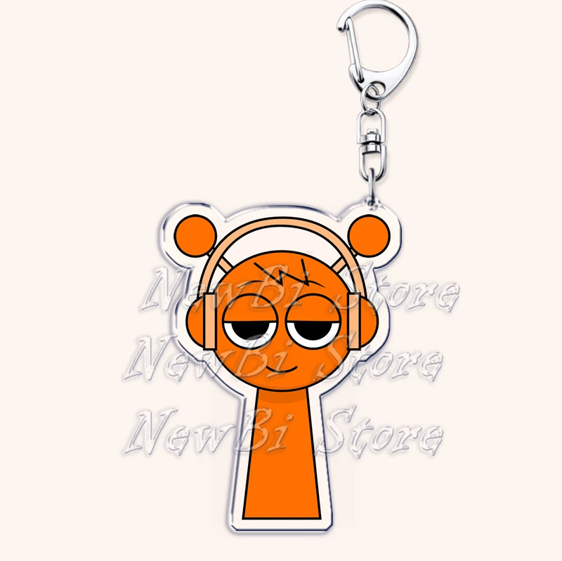 Popular Game Keychains Keyring for Accessories Bag Cute Wenda Simon Happy Gray Key Chain Ring Jewelry Gamer Gaming Fans Gifts