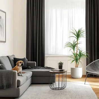 模擬龍血樹,逼真假龍血樹,高大的龍血樹室內裝飾植物,可調整高度的模擬樹 10 最佳銷售 室內植物 - №2