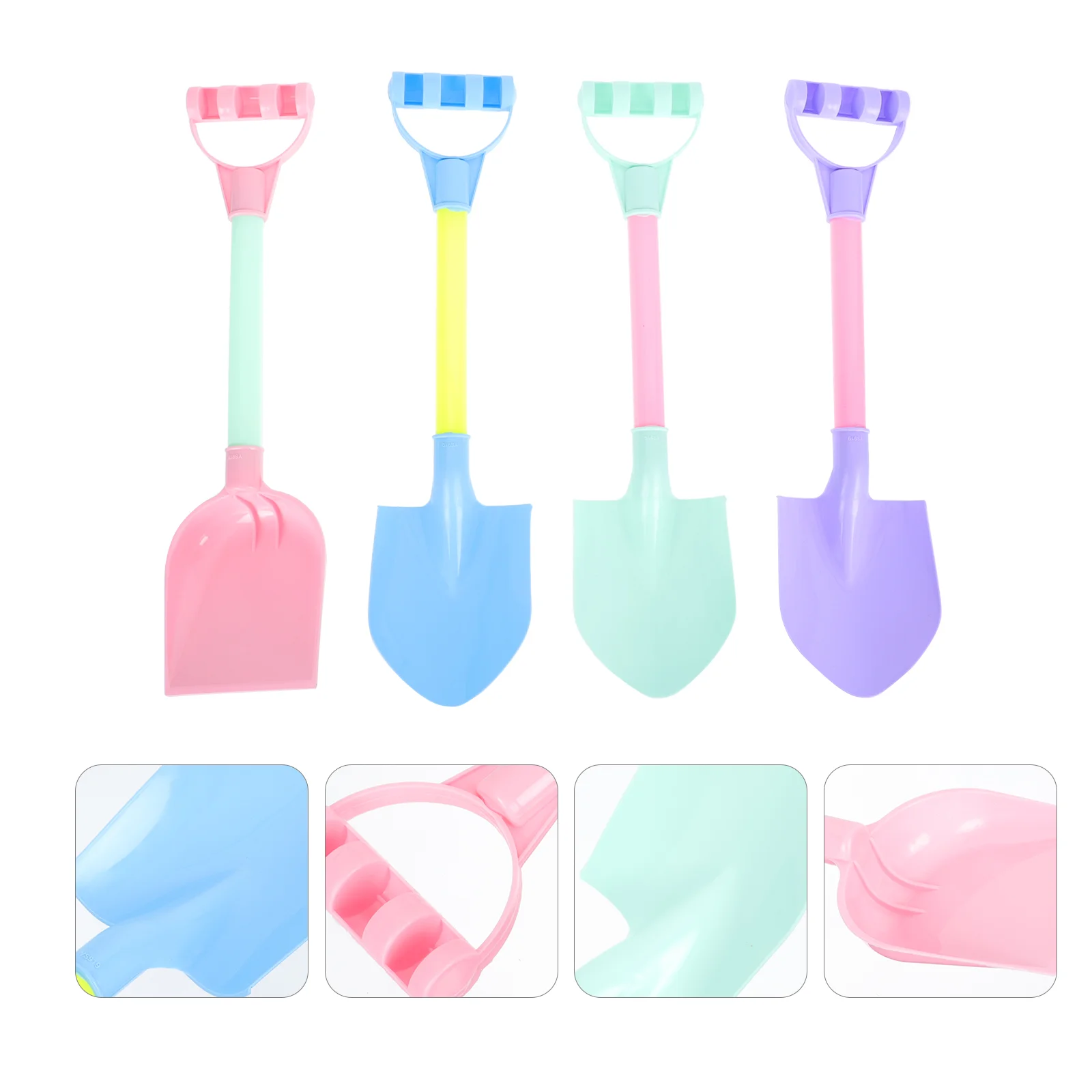 10 Pcs Winter Snow Sapper Beach Shovels Kids Playset Outdoor Multifunction Deicing Removal Tool Sand Scoop Toy