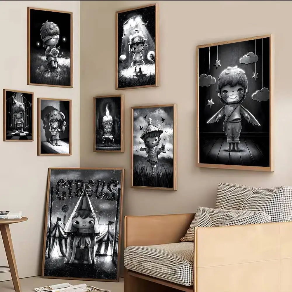 Cartoon H-HIRONOS Classic Vintage Classic Movie Posters HD Quality Poster Wall Art Painting Study Nordic Home Decor