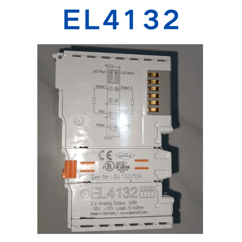 

Подержанный модуль EL4132 протестирован, быстрая доставка