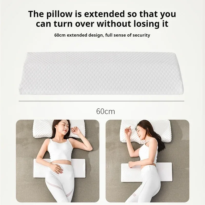 Lumbar Support Pillow, Back Support Foam Pillow Sleeping In Bed Waist Support Cushion Lower Back Pain Relief Bbl