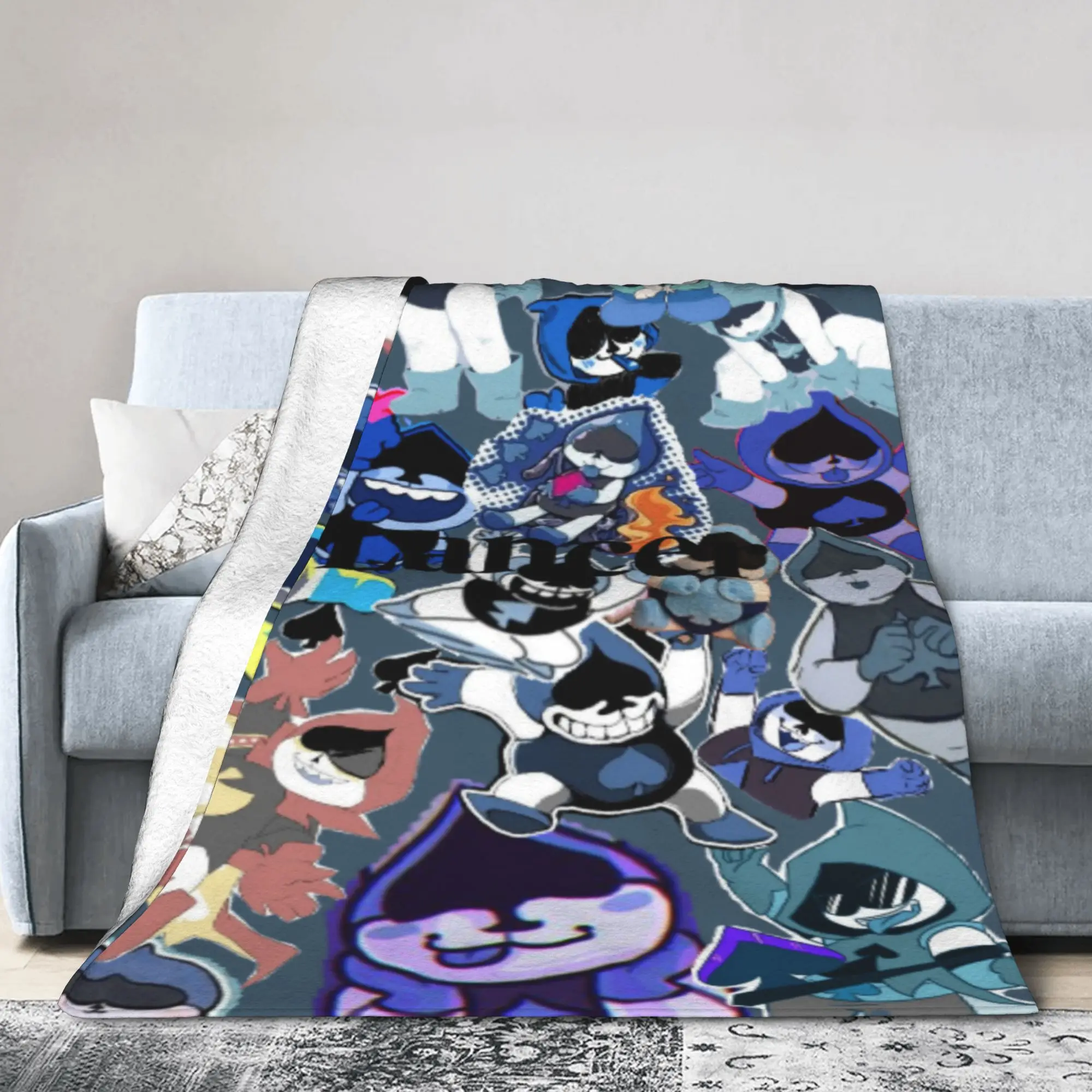 New Arrival  Lancer Face  Blanket Super Soft Fleece  Cozy Throw Blankets Machine Washable