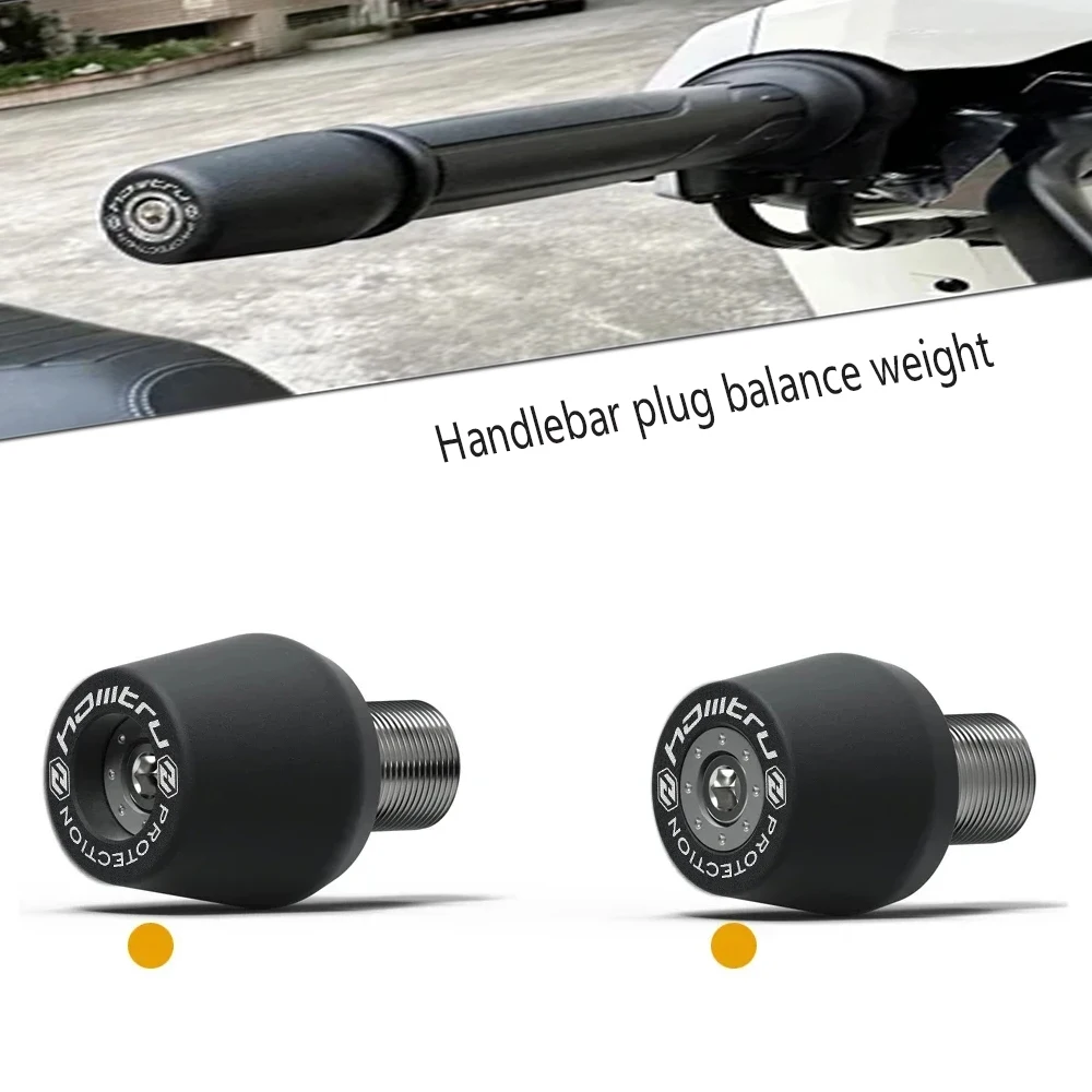

For Yamaha MT-03 MT03 2016-2023 Anti Vibration Slider Plug Motorcycle Handlebar Grip End Cap