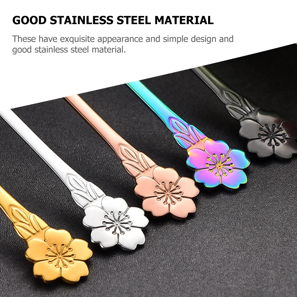 

10pcs Stainless Steel Fruit Rustproof Appetizer Dessert Tasting Forks For Home Café Restaurant Kitchen Gadgets Reusable