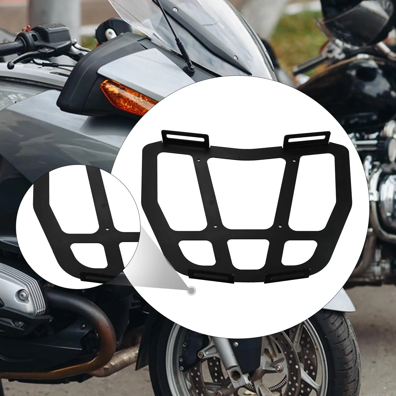 

Rear Mounting Motorcycle Luggage Rack Cargo Support Shelf Heavy Load for Can Am Spyder F3 RT Limited 2016-2025 Storage