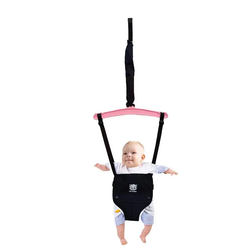 Silla de salto para niños, Columpio de rebote, saltador con cadena ajustable para puerta, ejercitador