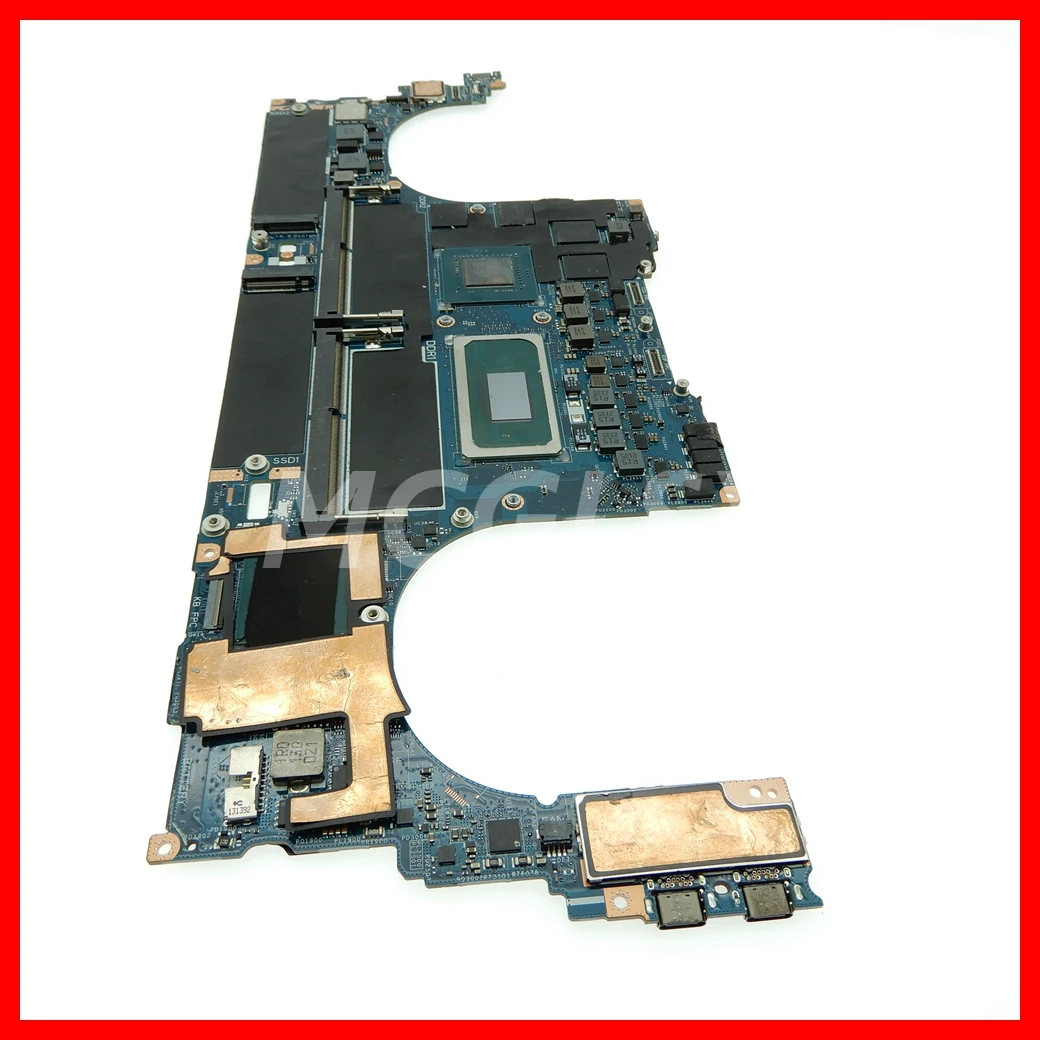 Imagem -06 - Laptop Motherboard para Dell Mainboard com i7 i9 Cpu W11th Gen Rtx3050ti-v4g T1200-v4g Gpu Dell Precision 5560 Xps 15 9510 La-k411p