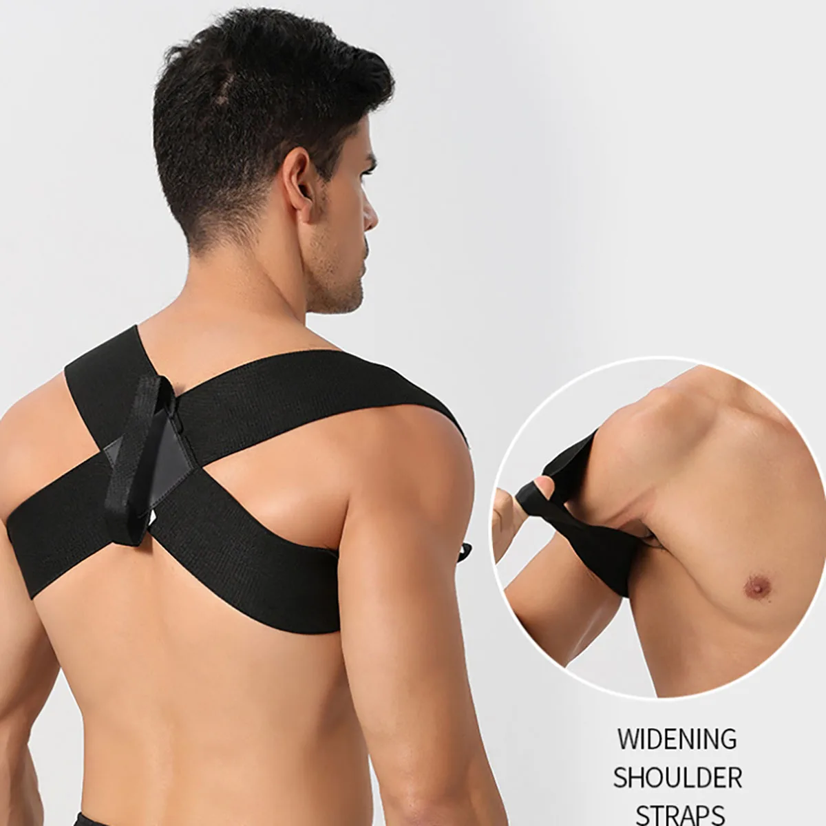 

Back Posture Corrector Belt Brace Hunchback Corrector Adult Men and Women Sitting Posture Correction Belt Shoulder Straight Back