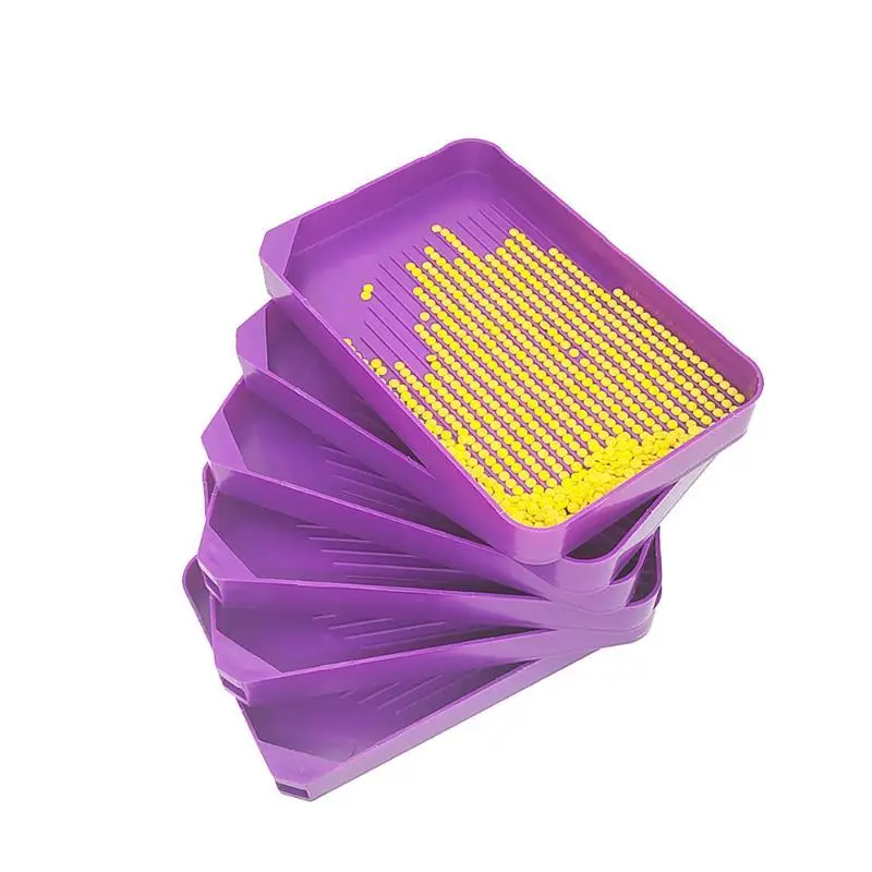 Tool Kit Funnel Drill Tray Press Drill Point Drill Pen Storage Box DIY 5D Diamond Embroidery Accessories
