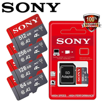SONY Memory Card 1TB 512GB Micro SD TF 256GB 128GB U1 A1 Micro SD 64GB 100Mb Reading Speed Class 10 Flash Micro Card for Phone