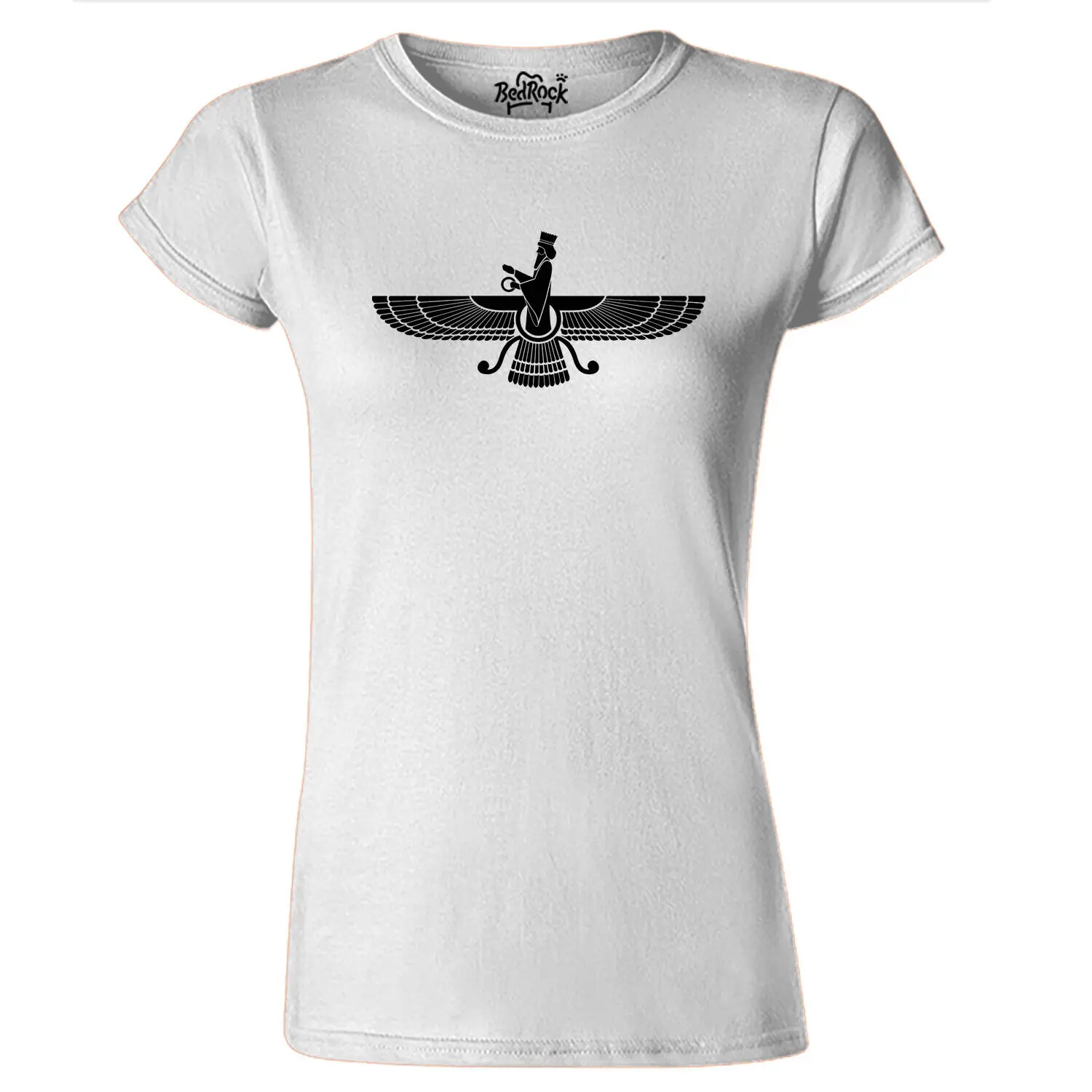 Женская футболка фаравагар день рождения матери зороастризм иранская религия