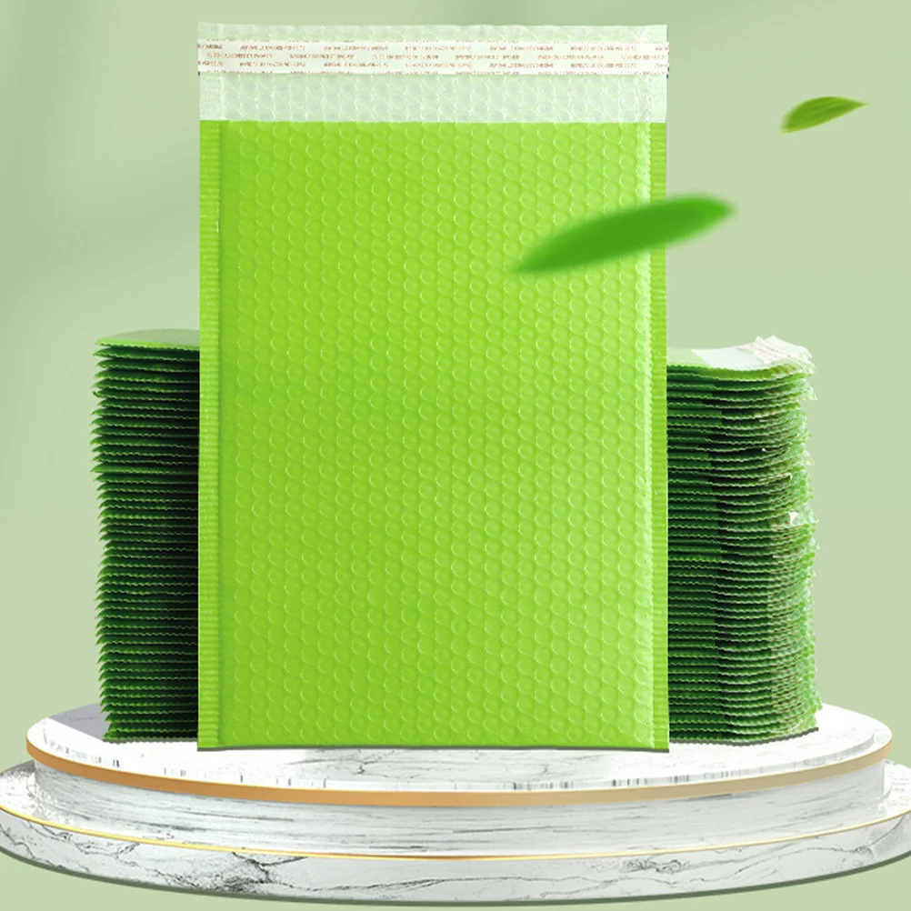 

20pcs Waterproof Packaging Bag Thickened Bubble Pouch For Courier Mail Protection Lightweight Shipping Bag