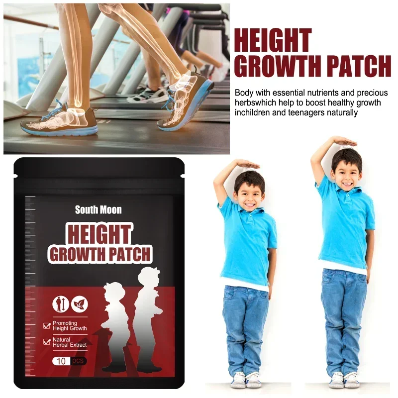 Height Increase Patch Conditioning Body Grow Taller Plaster adult children Promote Bone Growth foot acupoint Sticker Health Care