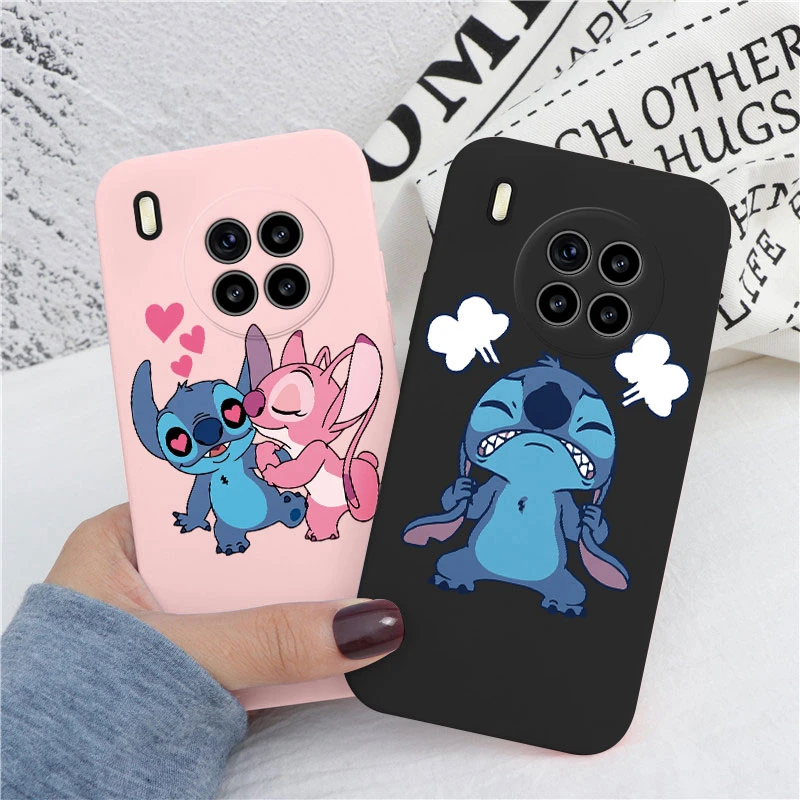 For Honor 50 Lite Huawei Nova 8i Case Stitch Cartoon Funny Back Cover Soft Silicone Camera Protective Cover Fundas Honor50 Lite