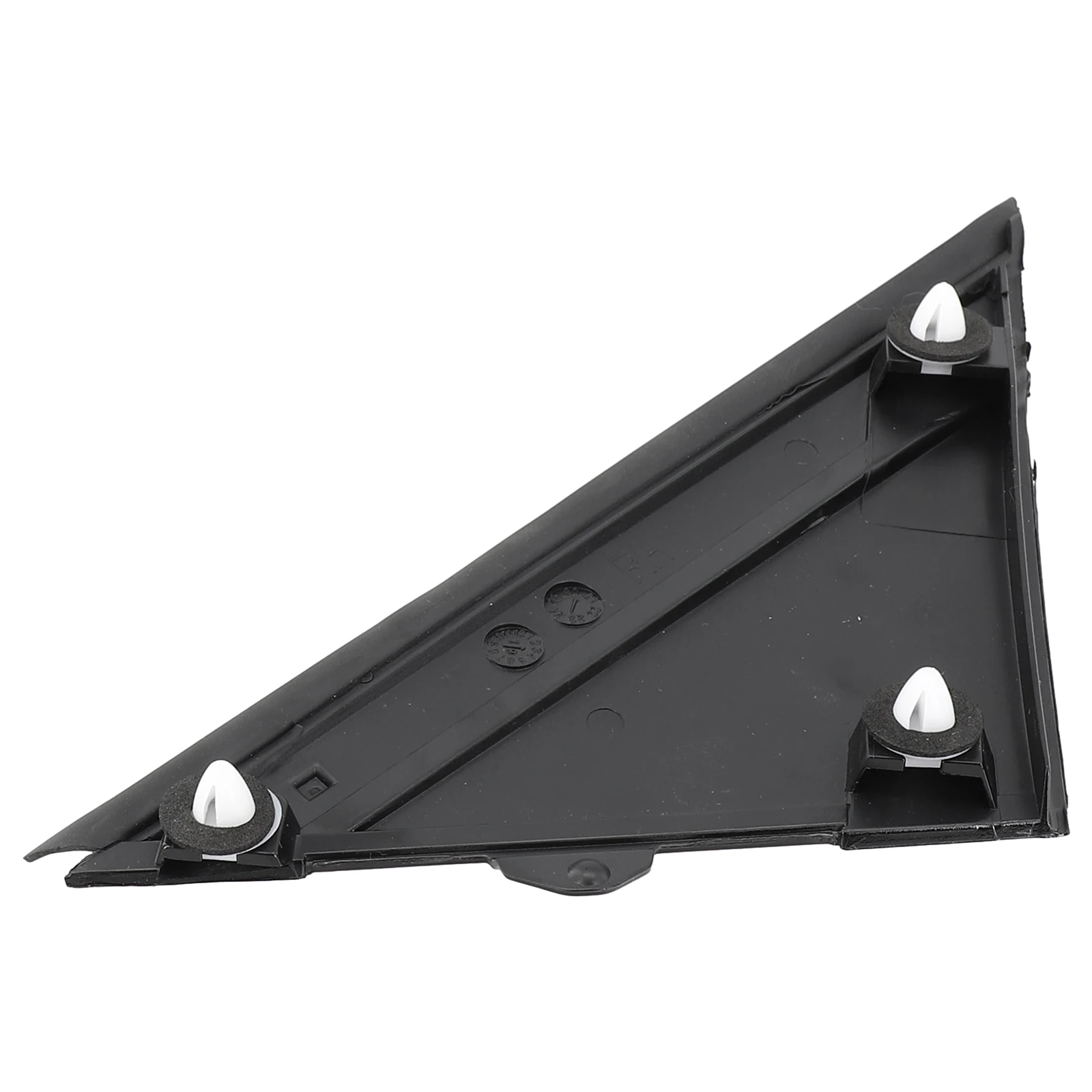 Cover Trim Mirror Flag Cover 2pc set Left Right 2x Front Glossy Black Mirror Flag Cap 1pair Accessories Replacement