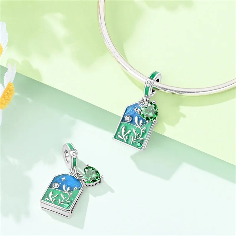 New 925 Sterling Silver Summer Suitcase Travel Airplane Camera Charms Pendant For Women Fit Original Bracelet DIY Jewelry Gifts