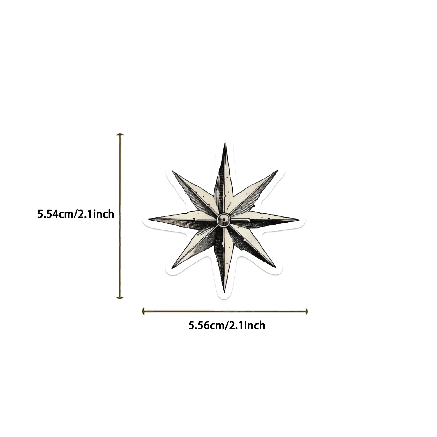 50PCS Gothic Gold Sticker PVC Decoration For Scrapbooking Aesthetic Children Korean Stationery School Supplies for Kids Stickers