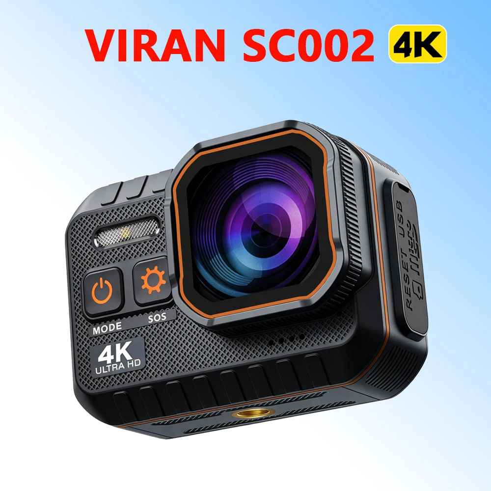

Action Camera 4K60FPS With Remote Control Screen Waterproof Sport Camera drive recorder Sports Cameras Helmet Action Cam Wifi