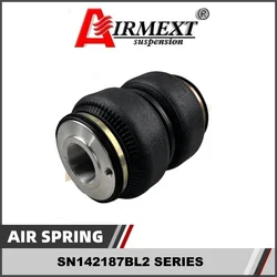 SN142187BL2-KS1-S/ Airlift 5813 Fit KSPORT coilover(Thread M52*1.5)/Air suspension Double bellows airspring pneumatic /airbag