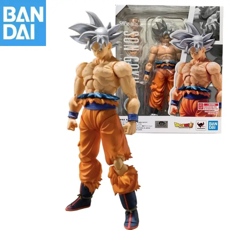 

Genuine BANDAI S.H.Figuarts DRAGON BALL Ultra Instinct Son Goku PVC Action Figure Model Original Collector Figurine Toy Gift