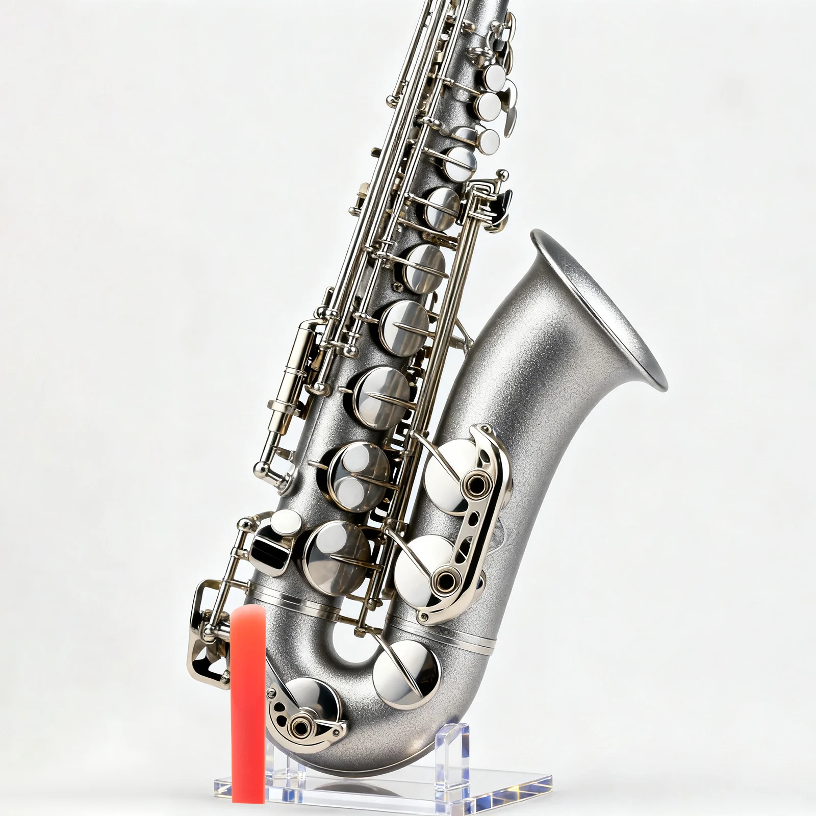 

3pcs Red Synthetic Alto Saxophone Reeds Durable Resin Eb Sax Reed For Jazz Student Performance Professional Use Instrument