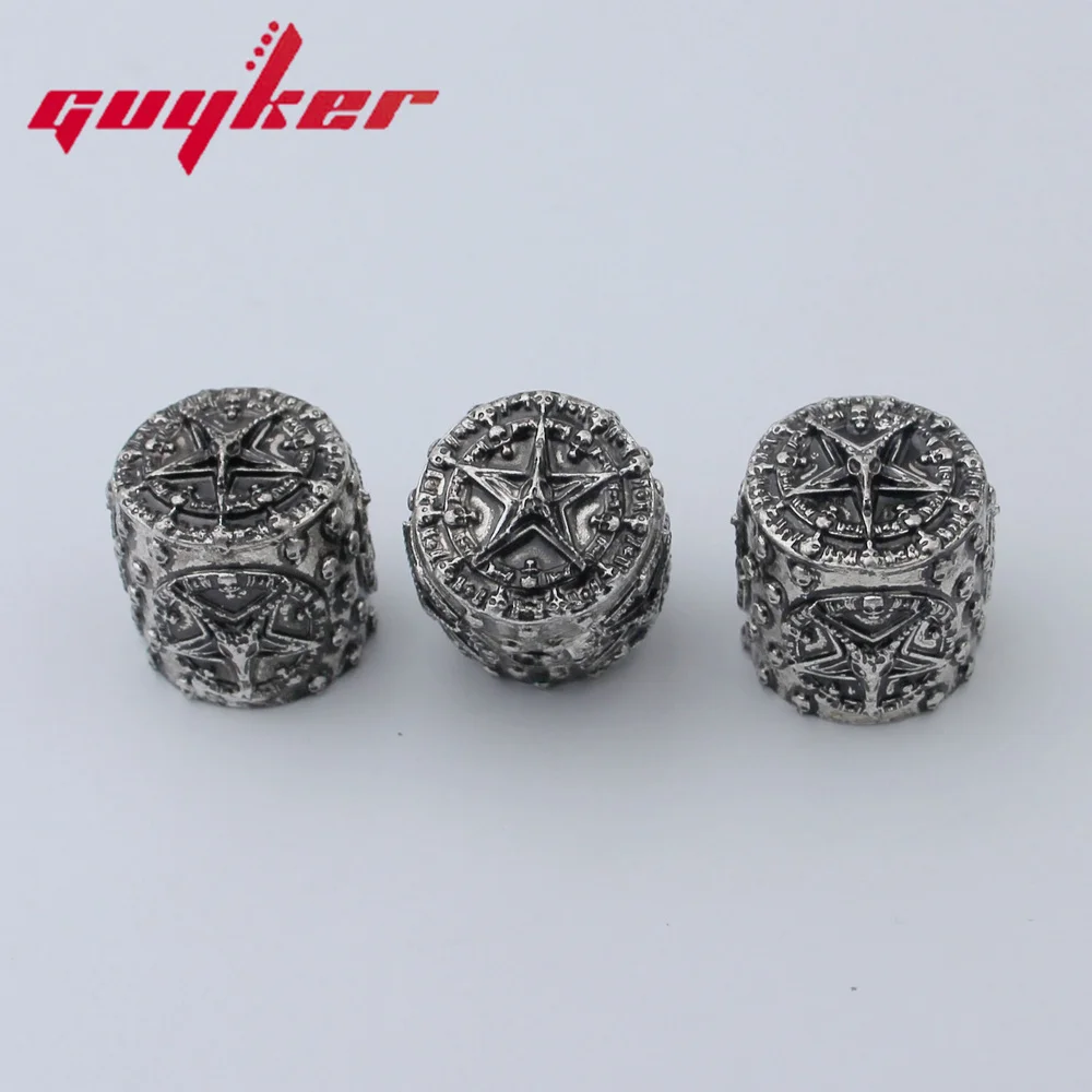 GUYKER Electric Guitar Bass Knobs Sheep Horn Surface Retro Style Two Color Option