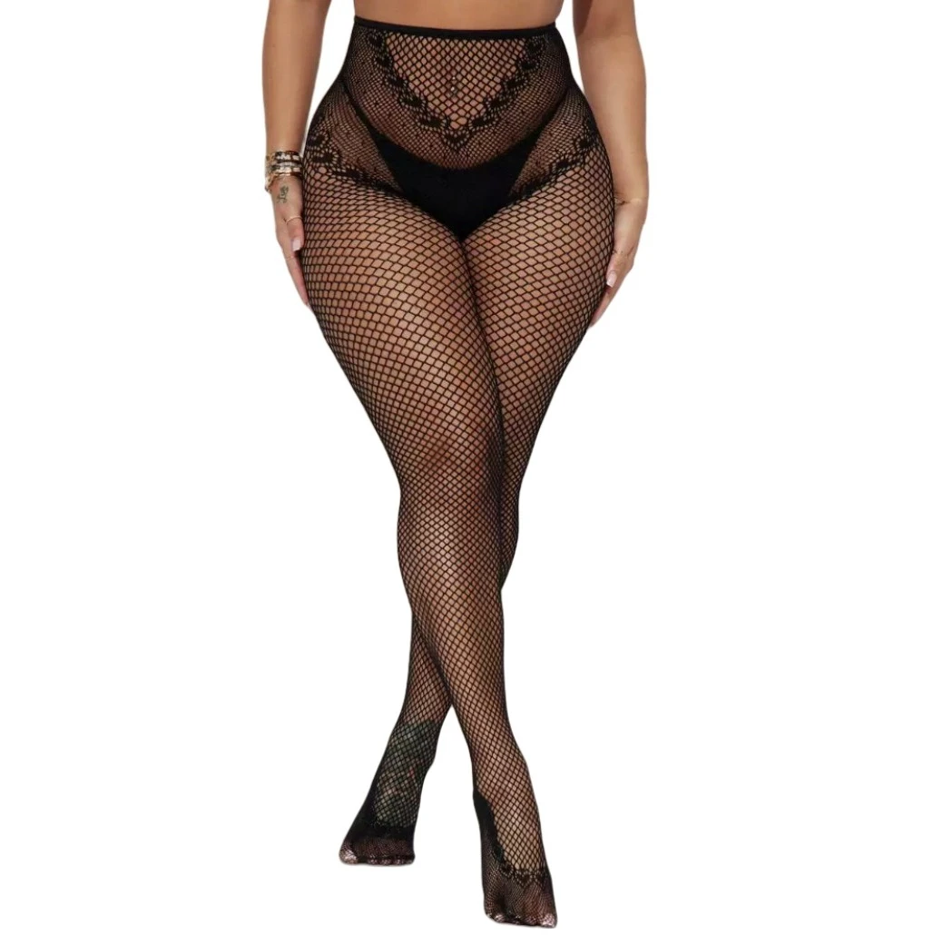 الأوروبي جوارب طويلة مثير الحب عالية الخصر الجوارب النساء الملابس الداخلية تنفس شبكة صيد السمك موضة يغطي الرجل امرأة Crotchless Bodystockings