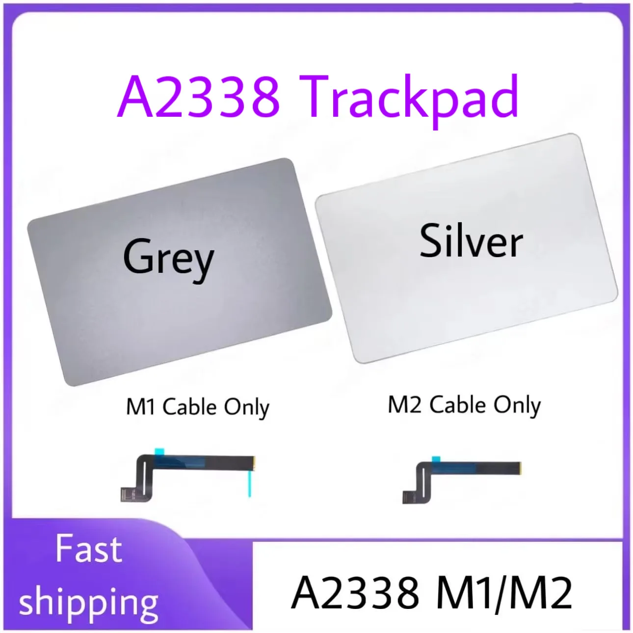 New Touchpad Trackpad For Macbook Pro Retina 13” M1 M2 A2338 Space Gray / Silver EMC 8162 2020/ 2022 Year