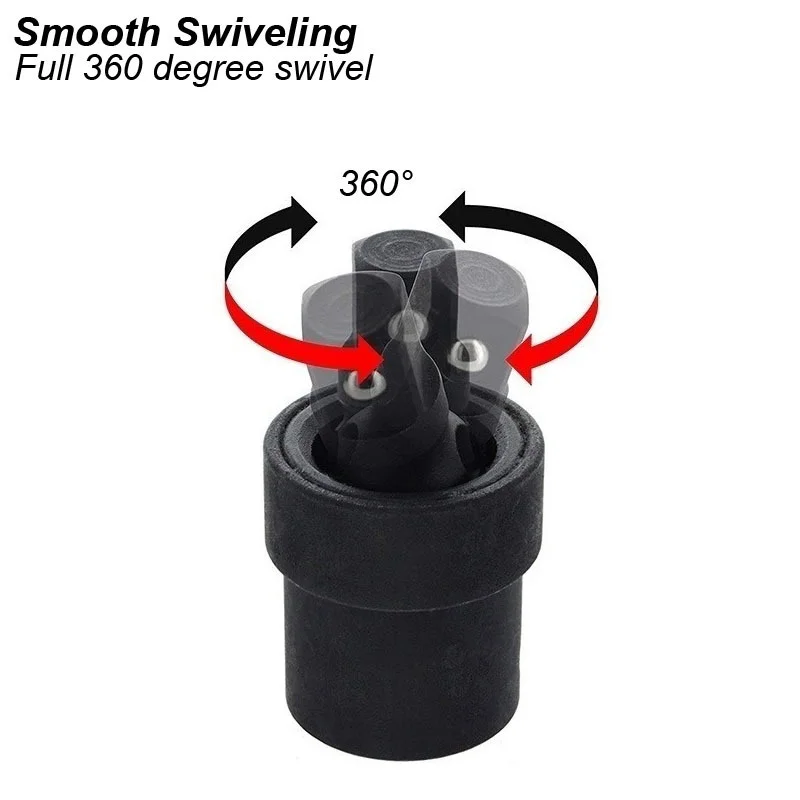 Swivel Impact Universal Socket Joint U Knuckle Air Wobble Sleeve Adapter Extension Electric Wrench 1/2inch Drive 90 360 Degree