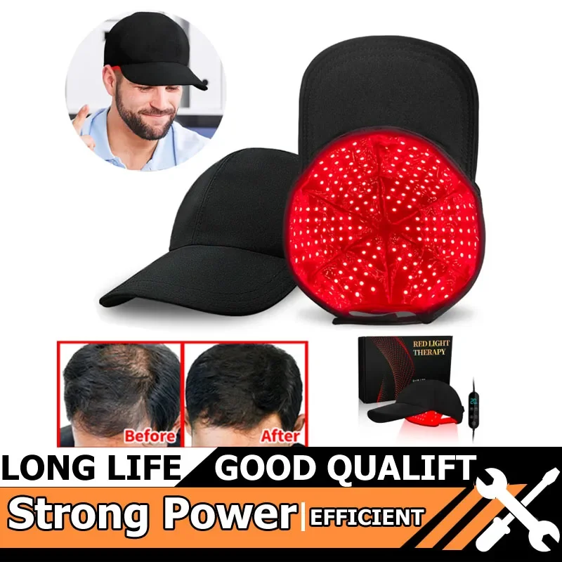 

Red Light Therapy Device Hat Near Infrared LED Treatment Helmet for Hair Growth Cap Prevant Loss Head Relaxation Relief Scalp