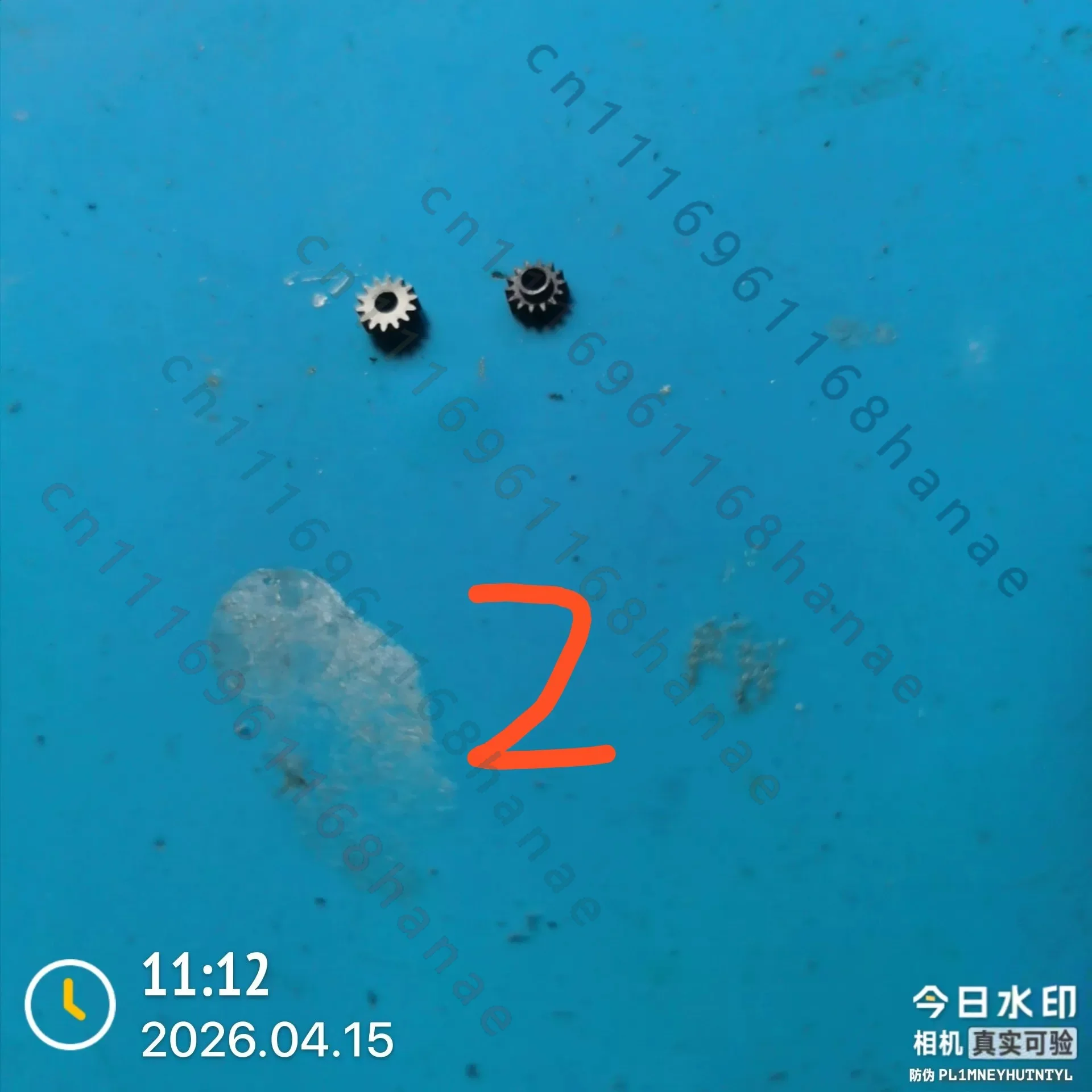 2PCS FOR SONY D-82 D-88 D90 D99 D150 D250 Discman Step Gear Precision Machined Replacement Repair Spare Parts view 3