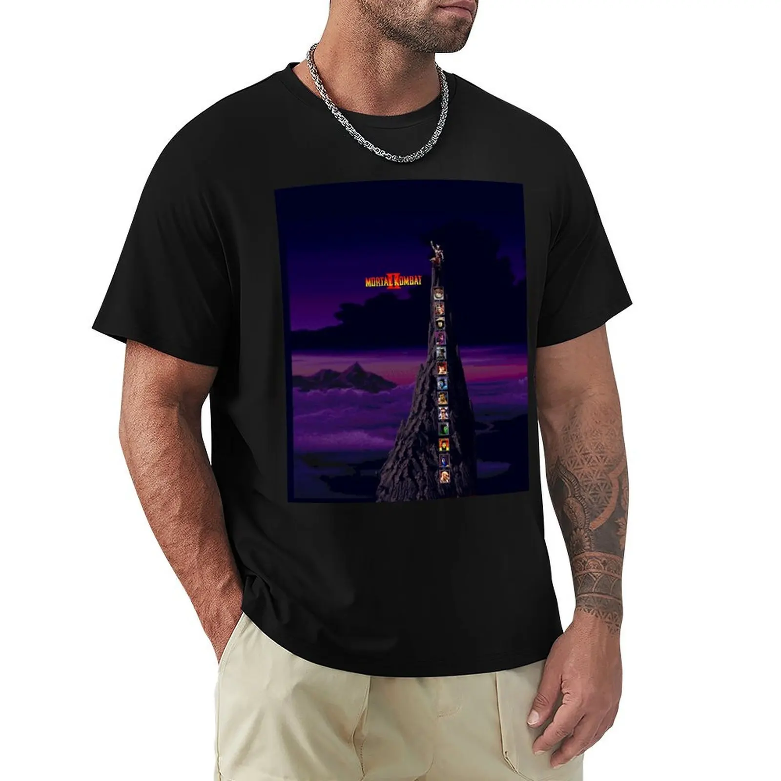 

Mortal Kombat 2 - Battle Plan T-Shirt Plus Size Comfort Fit Tee