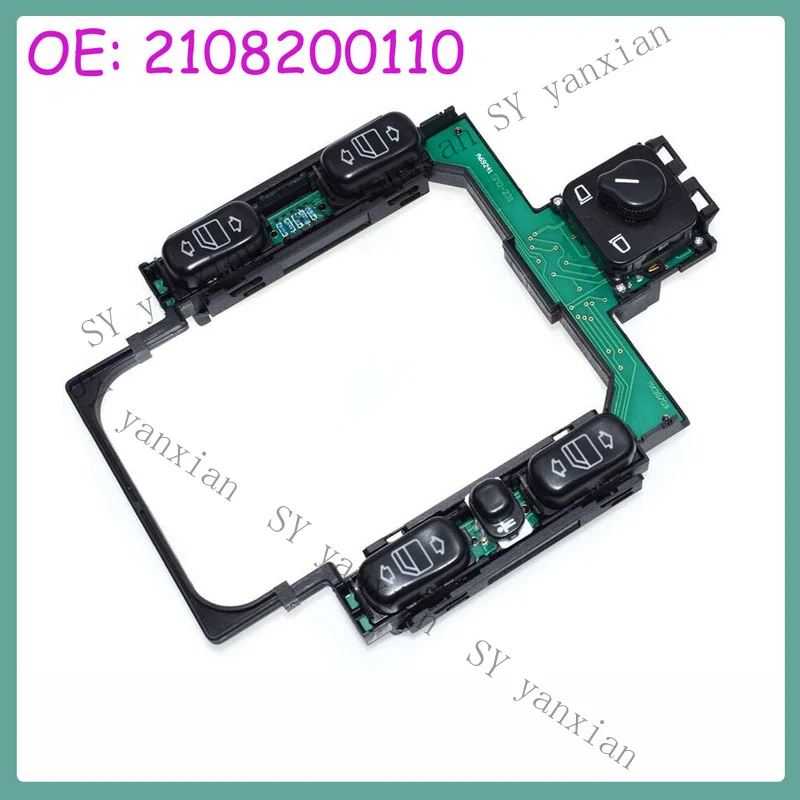 SY+ Electric Master Power Window Control Switch For Mercedes Benz W210 2108200110