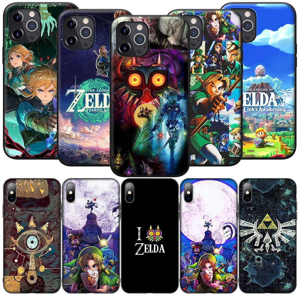 SO162 The Legends of Z-Zeldas Cover Phone Case for iPhone 16 15 14 13 7 8 Pro Max Mini Plus