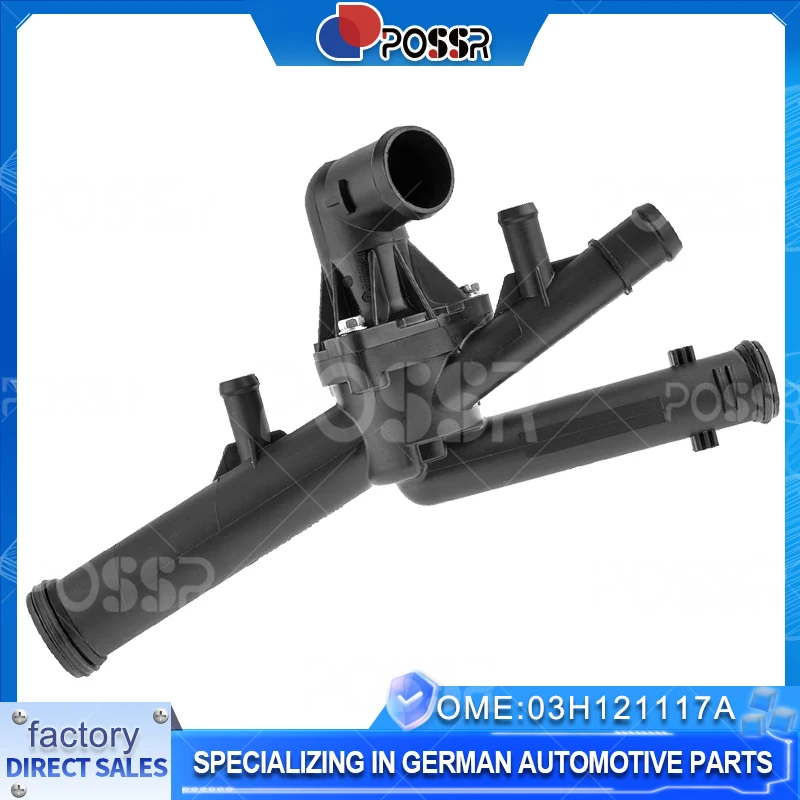 

Cars Accessories Engine Coolant Thermostat Assembly 03H 121117 A for Audi Q7 3.6 Vw Eos Passat Phaeton Touareg V6 2005-2018