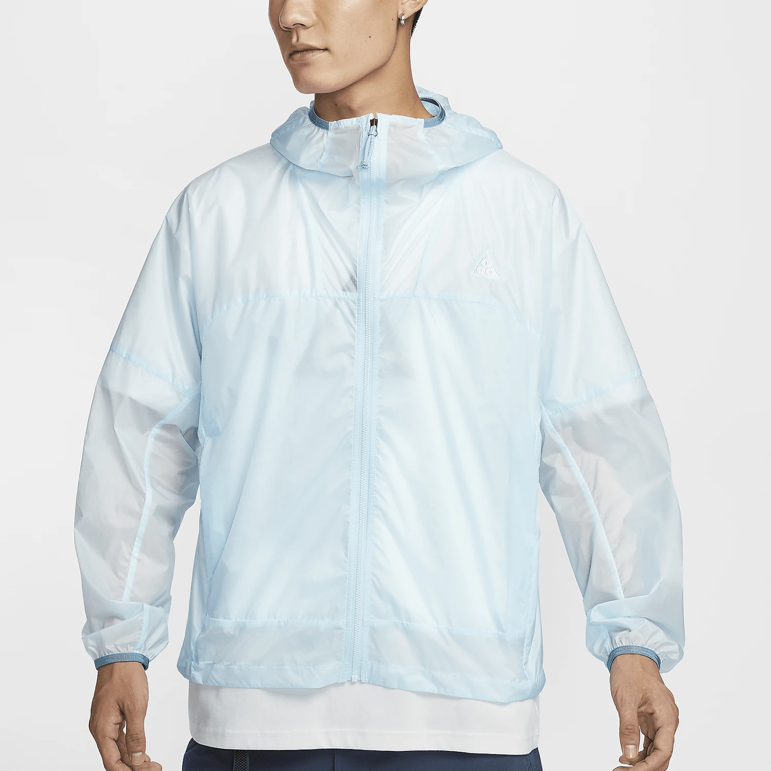 

Nike genuine 2024 New Men's Outdoor Woven Water-Resistant Hooded Jacket DB0979-474