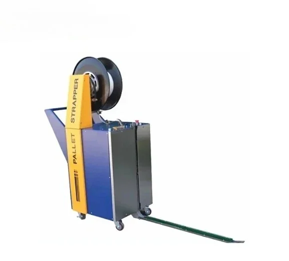 0.5KW Semi-automatic Side Seal Carton Stacker PP Tape Pallet Strapping Machine Blanket Printing and Packing Machine