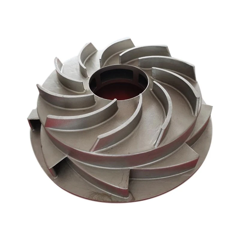 Sand Casting High Silicon Steel Compressor Wheel Impeller Used For Turbocharger Impellers