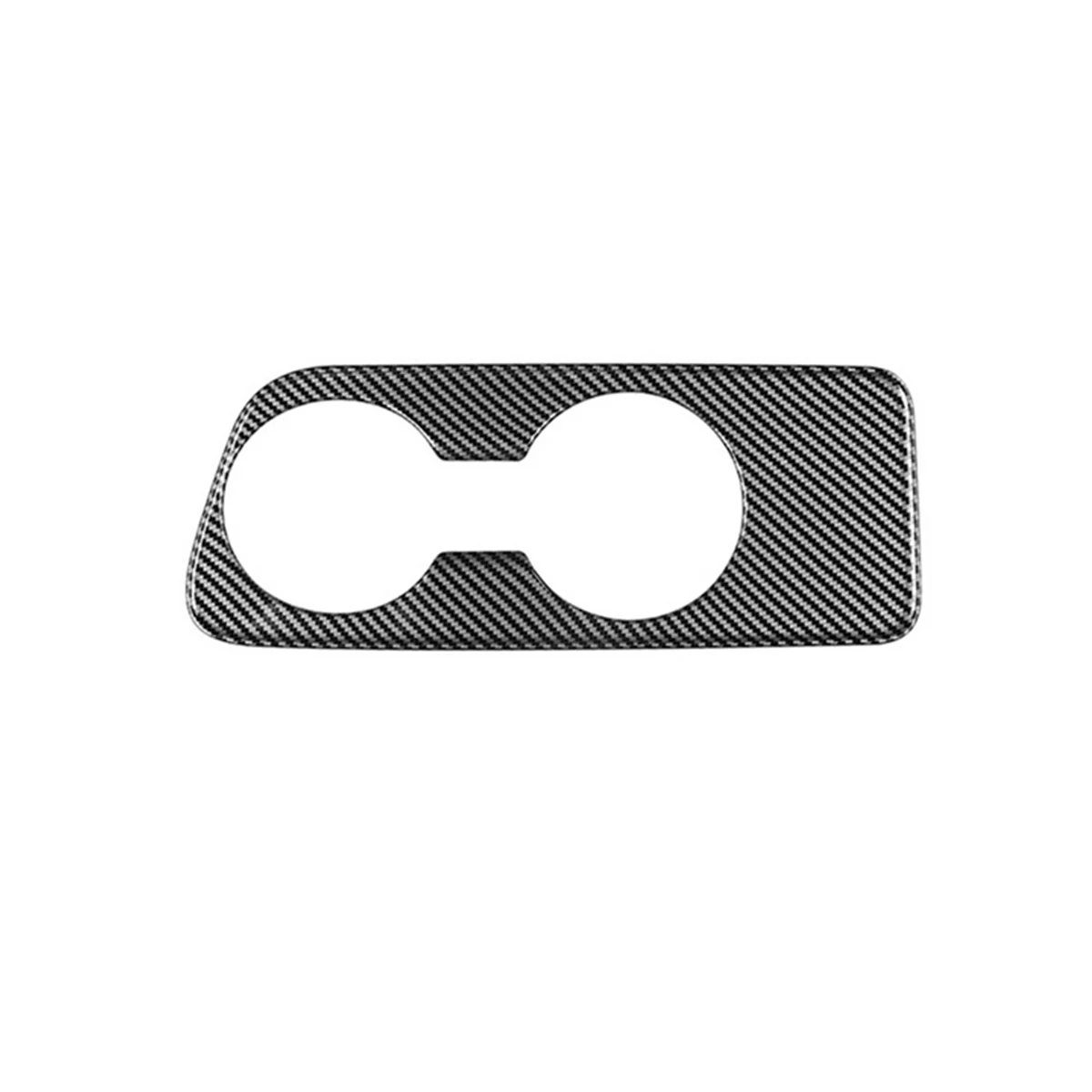 

Carbon Fiber Car Center Console Water Cup Holder Decoration Cover Trim Stickers for Toyota Yaris CROSS 2021 2022 RHD