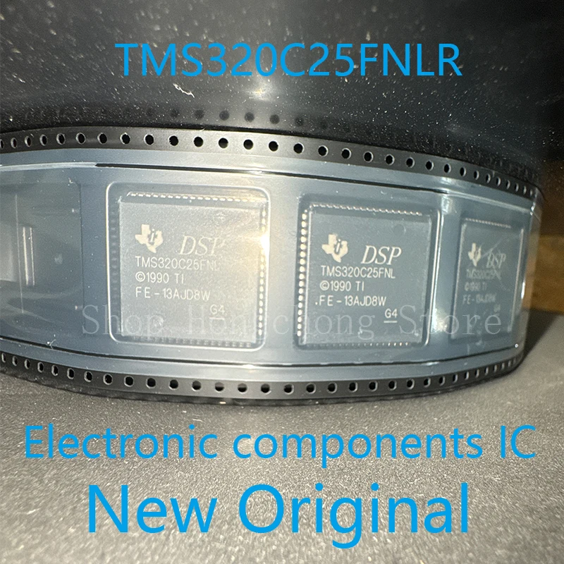 New Original TMS320C25FNLR TMS320C25F DSP Fixed-Point 16bit 40MHz 12.5MIPS 68-Pin PLCC T/R 1PCS