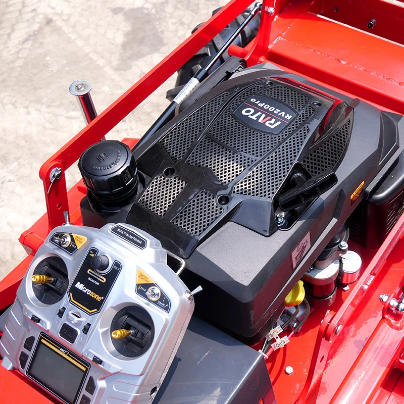 Customized Electric  Four-wheel Remote Control Lawn Mower Industrial Grade Self-propelled Four-stroke Multi-functional G