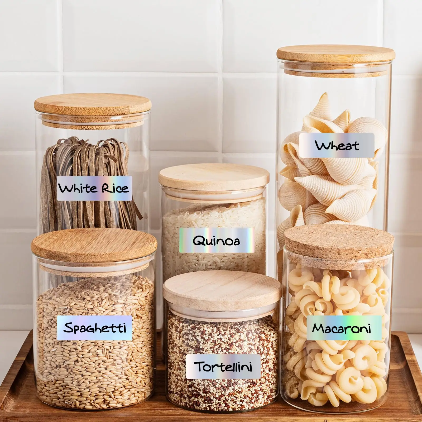 12x40mm(0.47"x1.57") Holographic Reflective Label Waterproof Adhesive Label Printer Tape Compatible with D30 D35 P11 Label Maker