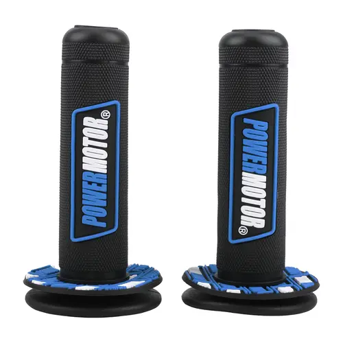 Universal Motorcycle Grips 7/8 In 22mm 24mm Handlebar Protection Accessories Dirt Bike Off-Road Rubber Gel Hand Grip Powermotor - Image 3