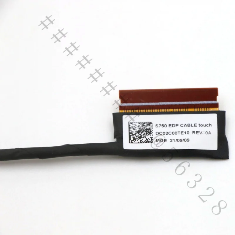SCZ+New S750 LCD EDP Touch Flex Cable NB6837A For Lenovo IdeaPad 5 2-in-1 14AHP9 83DR 14IRU9 Convertible Laptop Display Ribbon W