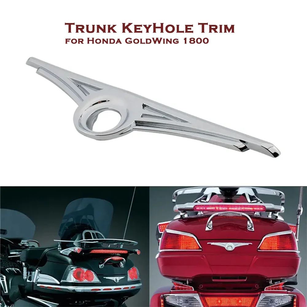 

Motorcycle Rear Trunk Key Hole Trim Decorative Parts for Honda Gold Wing 1800 2001-2017 Goldwing GL1800
